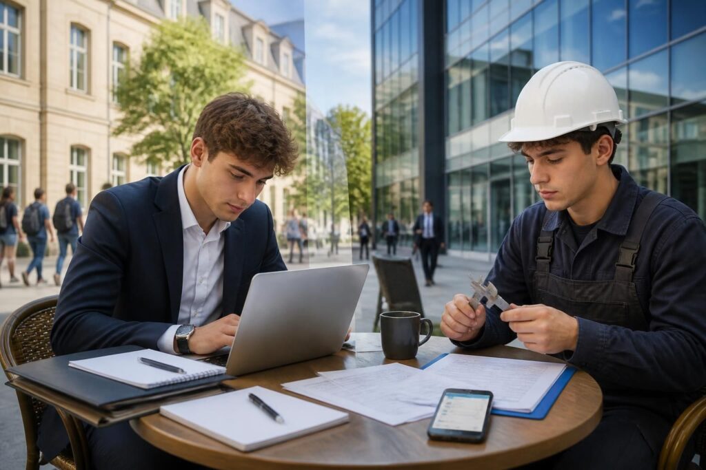découvrez les différences entre le contrat de professionnalisation et le contrat d'apprentissage en alternance étudiante, avec un focus sur les salaires, les droits et les avantages pour bien choisir votre parcours.