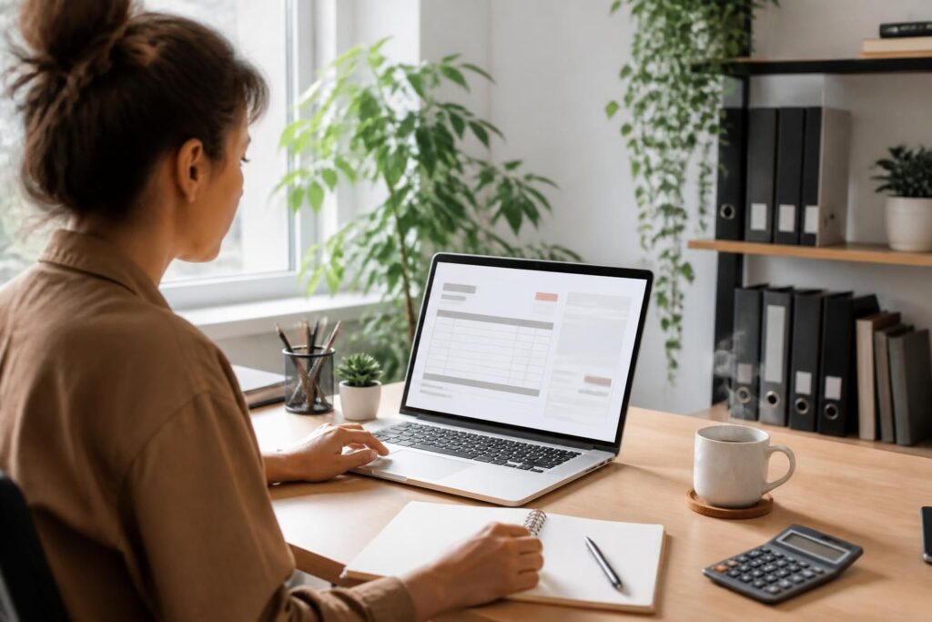 découvrez les mentions obligatoires à inclure dans votre première facture en freelance avec notre modèle commenté pour vous guider pas à pas.