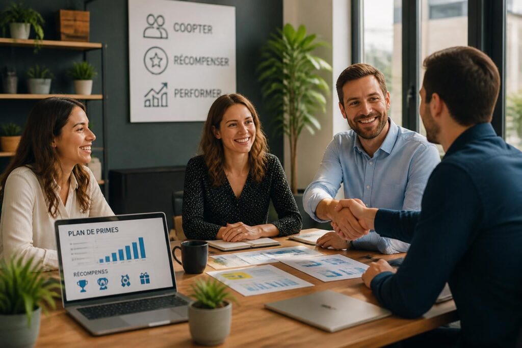 découvrez comment mettre en place un programme de cooptation efficace en pme et les primes attractives à offrir pour booster vos recrutements.