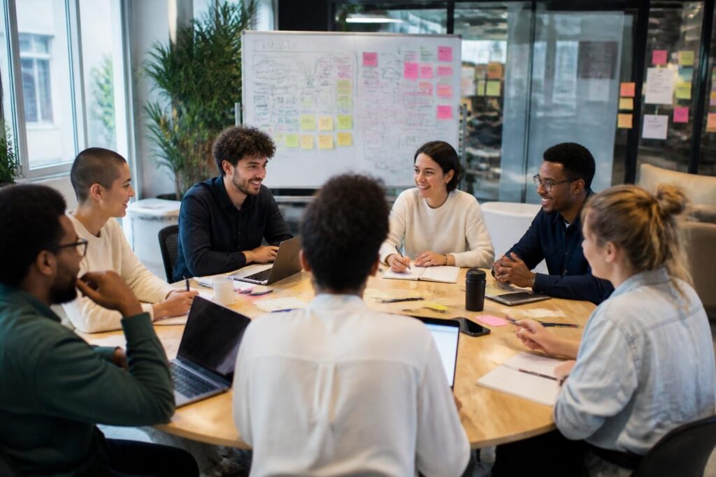 découvrez la définition simple de l'holacratie, un modèle d'organisation sans hiérarchie qui favorise l'autonomie et la collaboration au sein des équipes.