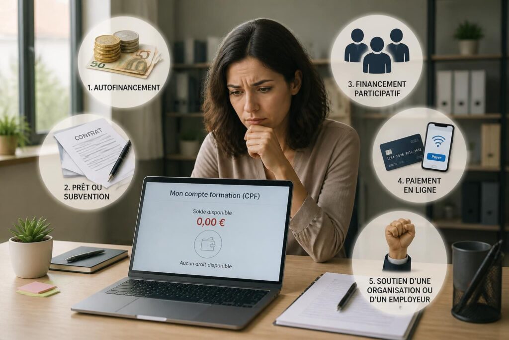 découvrez 5 alternatives efficaces pour financer votre formation lorsque votre cpf est vide et continuez à développer vos compétences sans attendre.