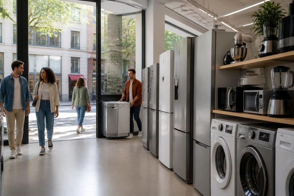 découvrez les meilleures adresses de dépôt-vente électroménager près de chez vous pour acheter ou vendre des appareils de qualité à petits prix facilement.