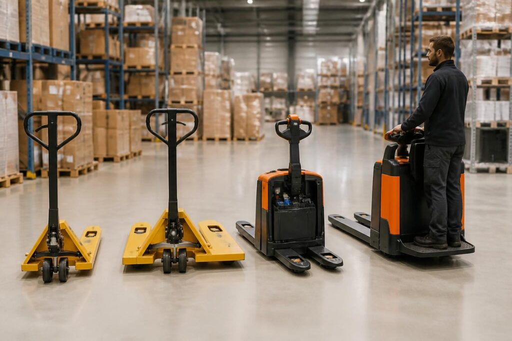 découvrez comment choisir le transpalette caces 1 adapté à vos besoins : différences entre 1a, 1b, électrique et autoporté pour optimiser sécurité et efficacité.