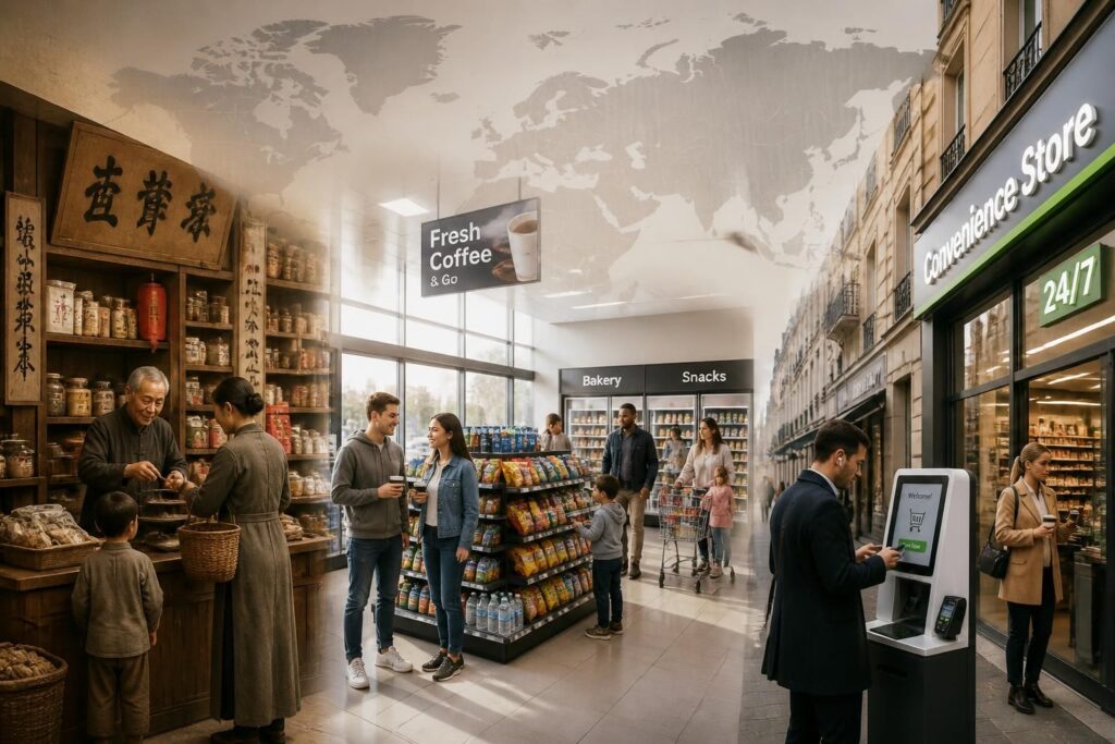 découvrez l'origine, le concept et la popularité des convenience stores à travers le monde, ces magasins de proximité incontournables pour un achat rapide et pratique.