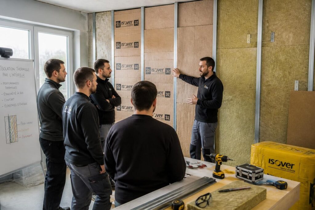 découvrez notre formation complète en isolation thermique par l’intérieur : programme détaillé, techniques clés et débouchés professionnels pour intégrer rapidement le secteur du bâtiment et de la rénovation énergétique.