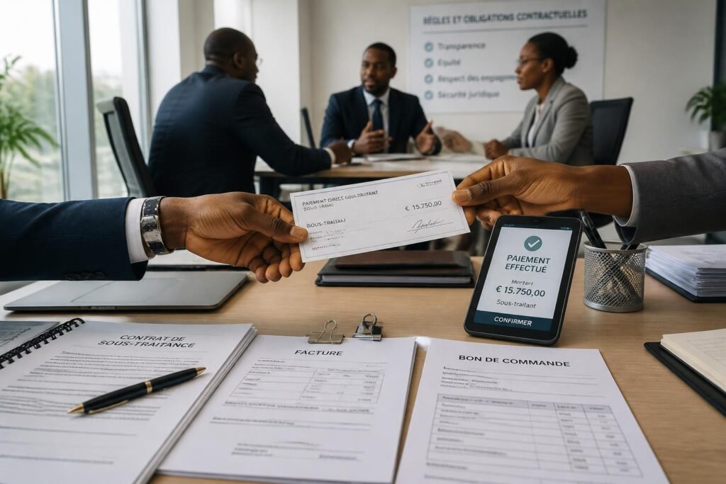 découvrez les règles et obligations du paiement direct du sous-traitant dans les marchés publics et privés pour assurer une gestion conforme et sécurisée des contrats.